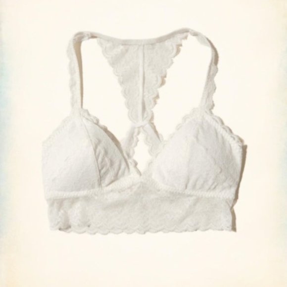Gilly Hicks Lace Racerback Bralette S - Picture 1 of 5